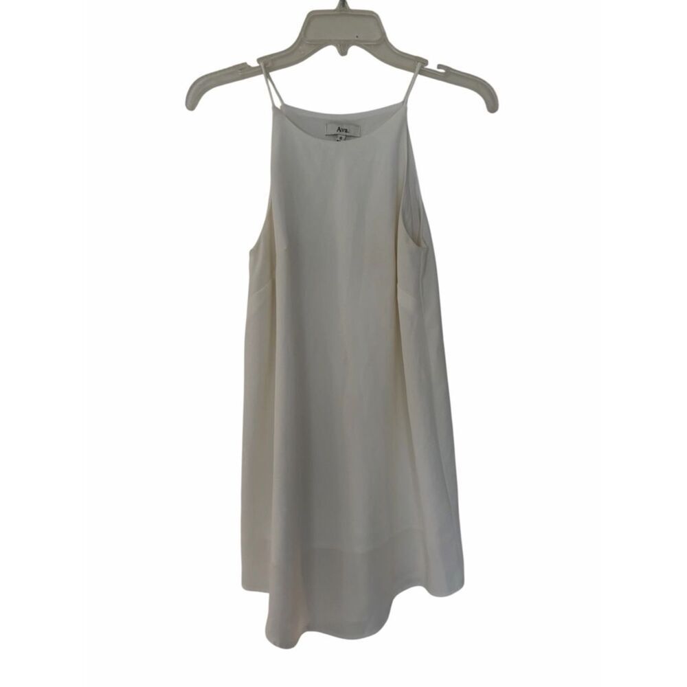 Ivory Halter Swing Dress